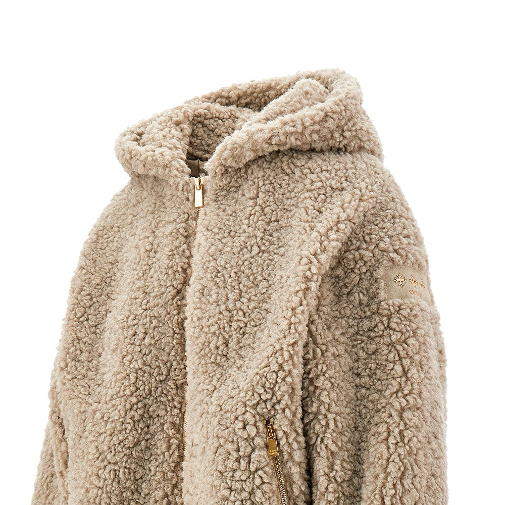 Faux shearling 'Ipama' blouson jacket