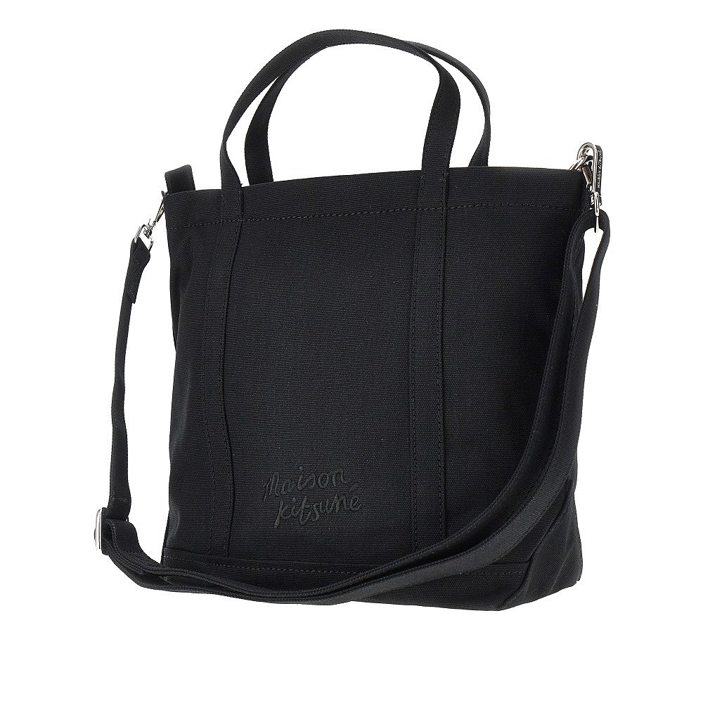Tote bag 'Fox Head' piccola in tela