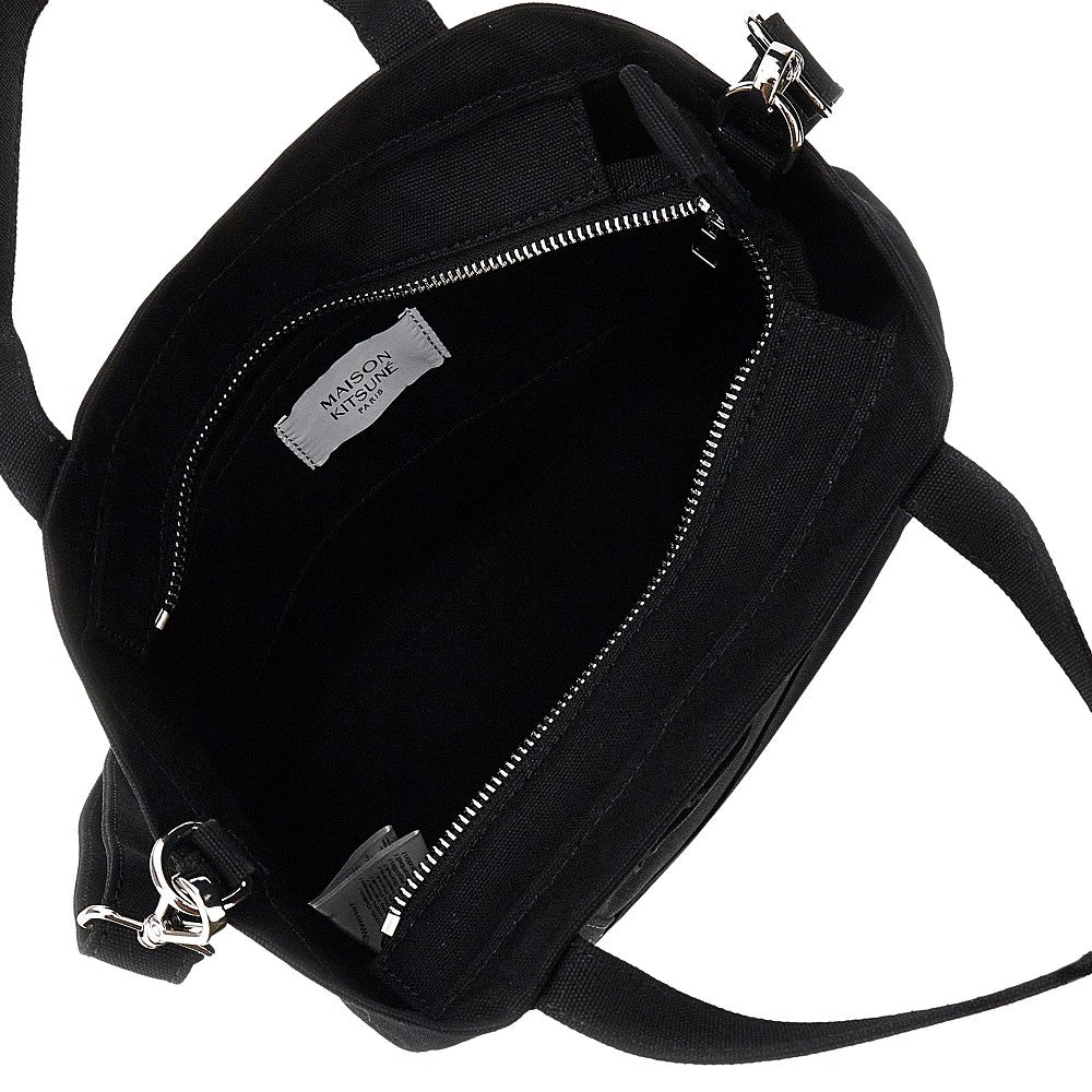 Tote bag 'Fox Head' piccola in tela