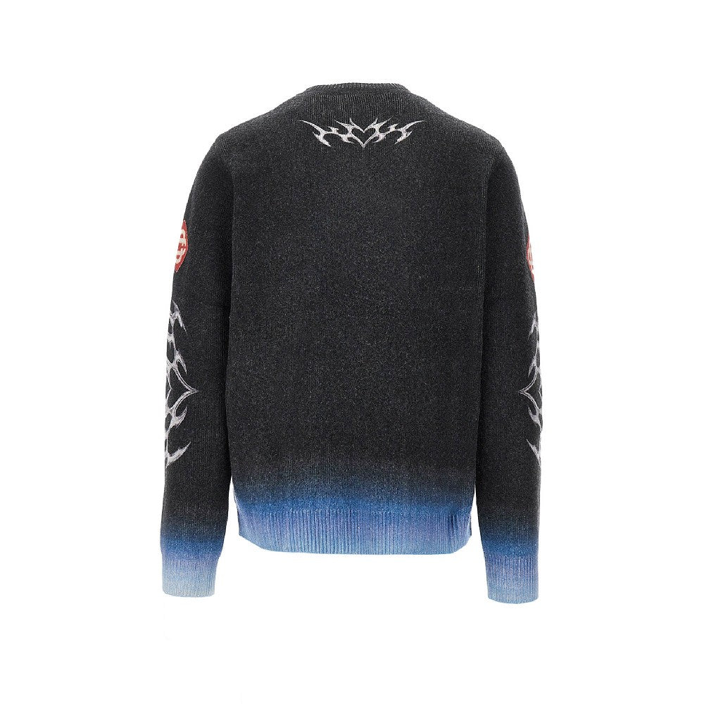 'Blades' knitted sweater