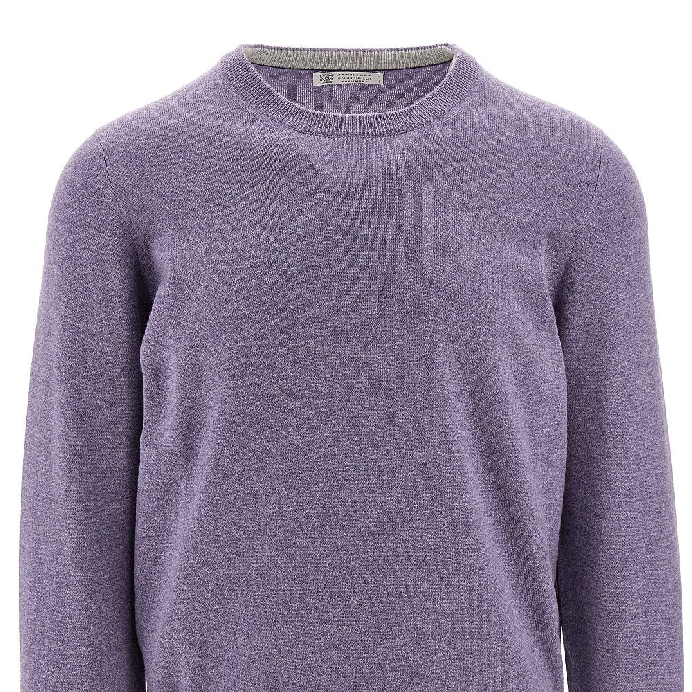 Cashmere crewneck sweater