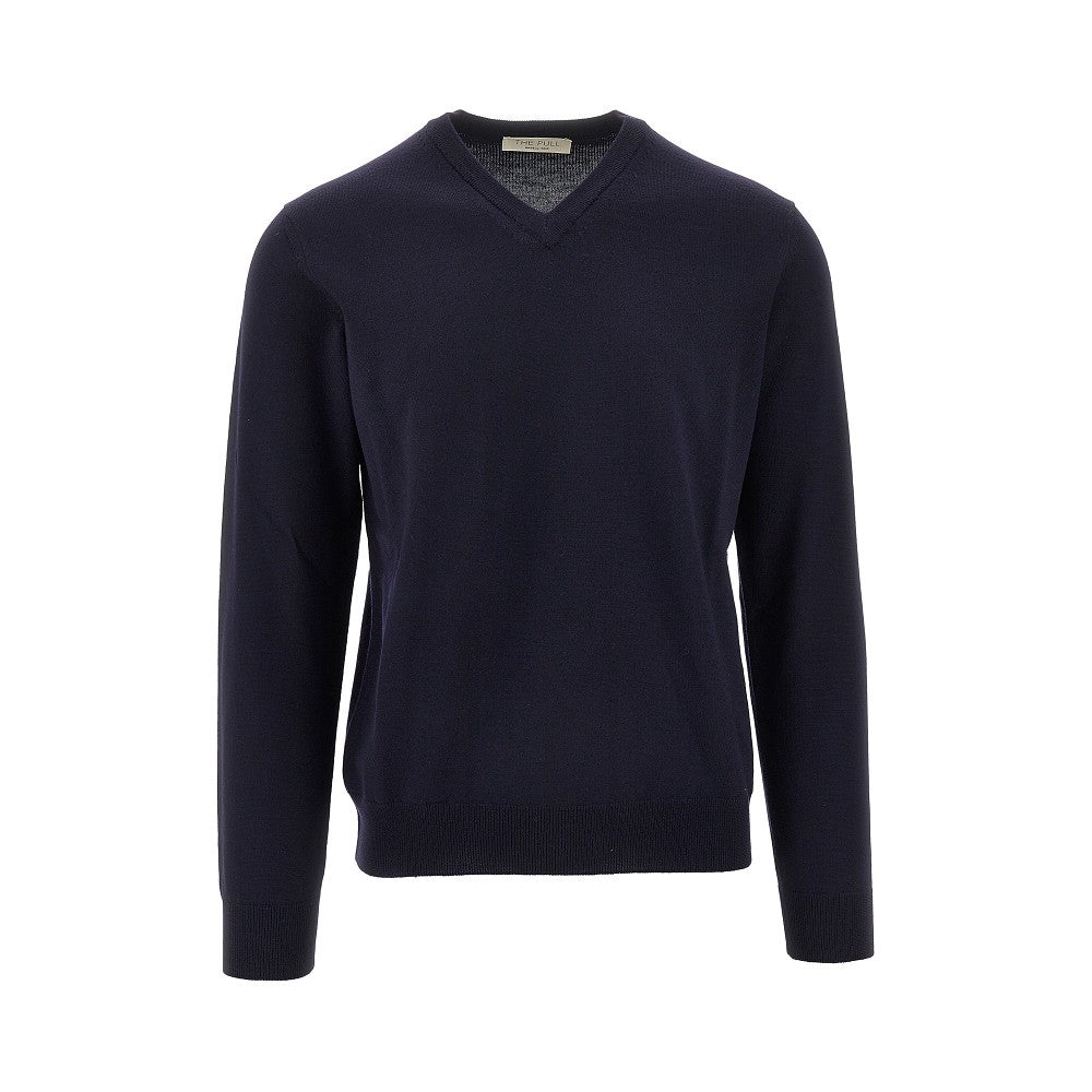 Pullover in maglia di lana merino extrafine