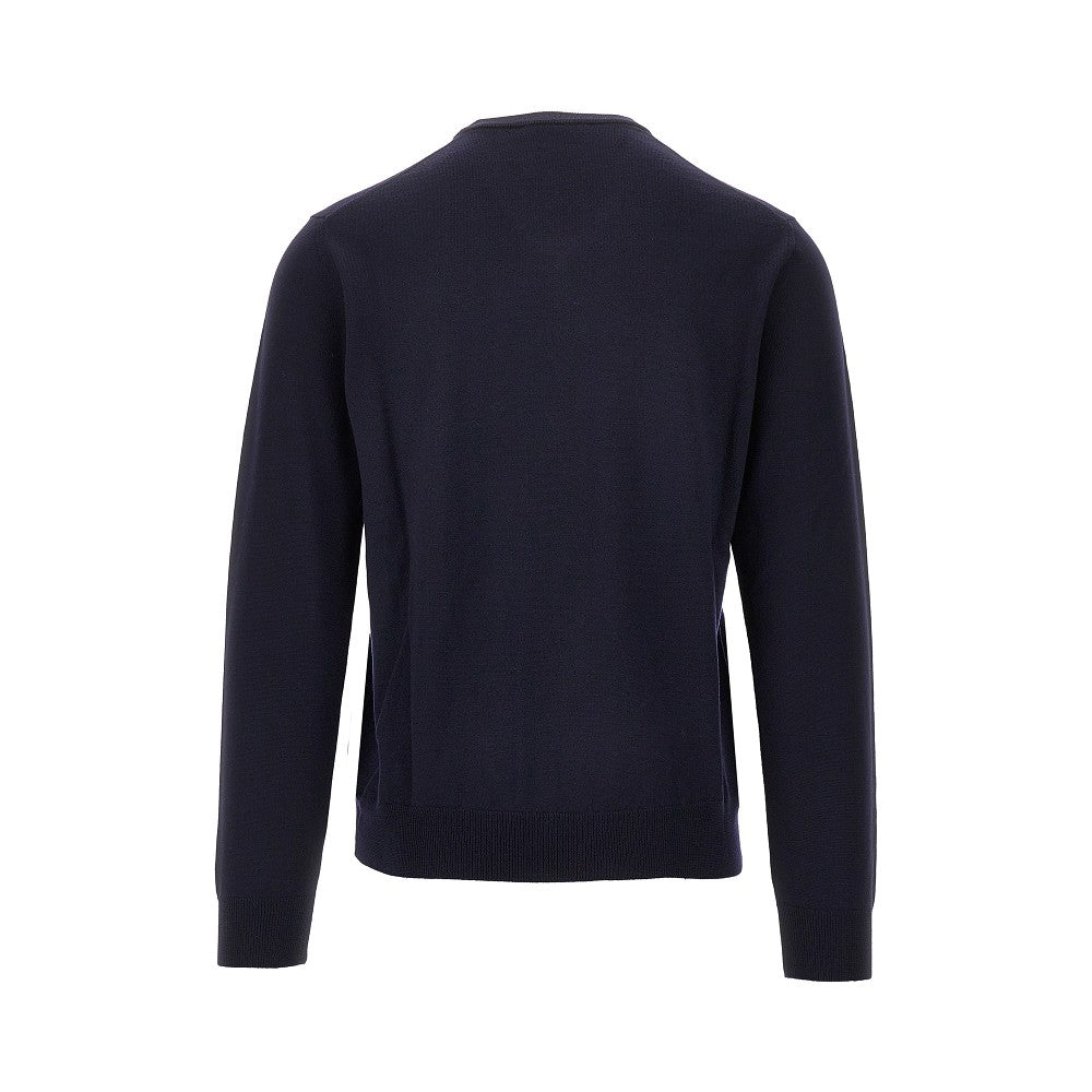 Pullover in maglia di lana merino extrafine