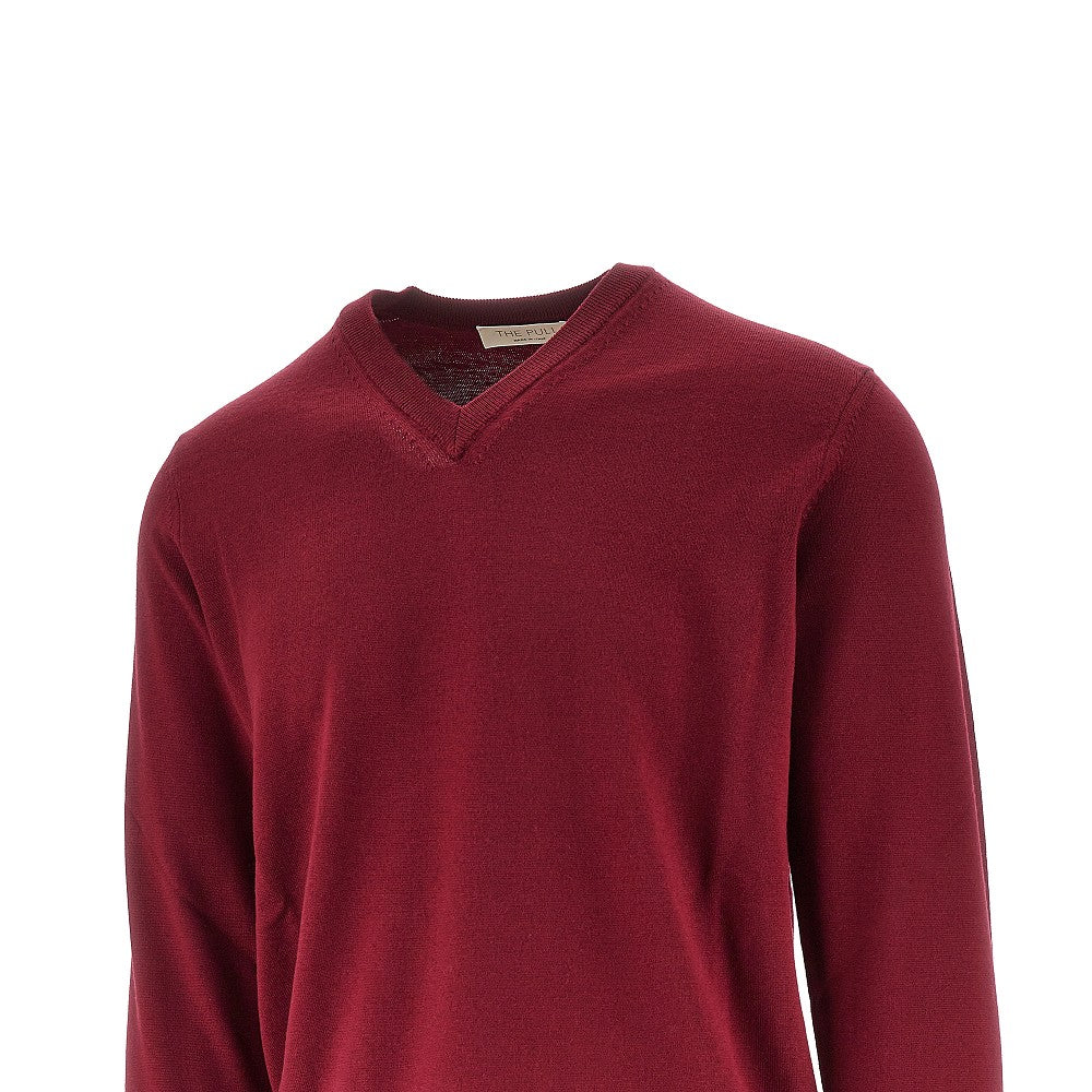 Pullover in maglia di lana merino extrafine