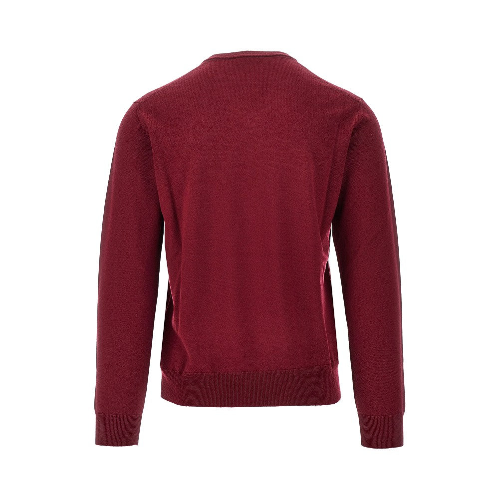 Pullover in maglia di lana merino extrafine