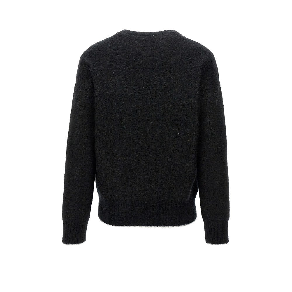 'Rainbow Mushroom' mohair-blend sweater