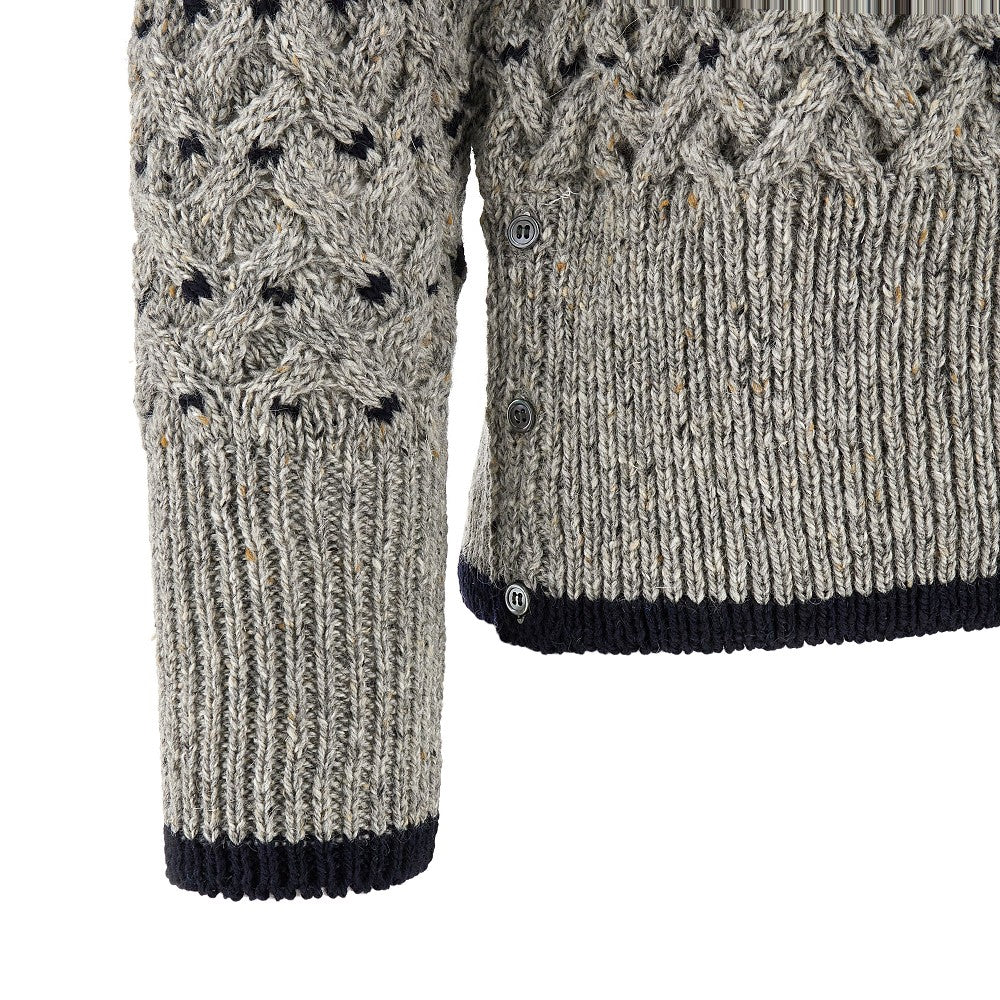 Cable stitch sweater