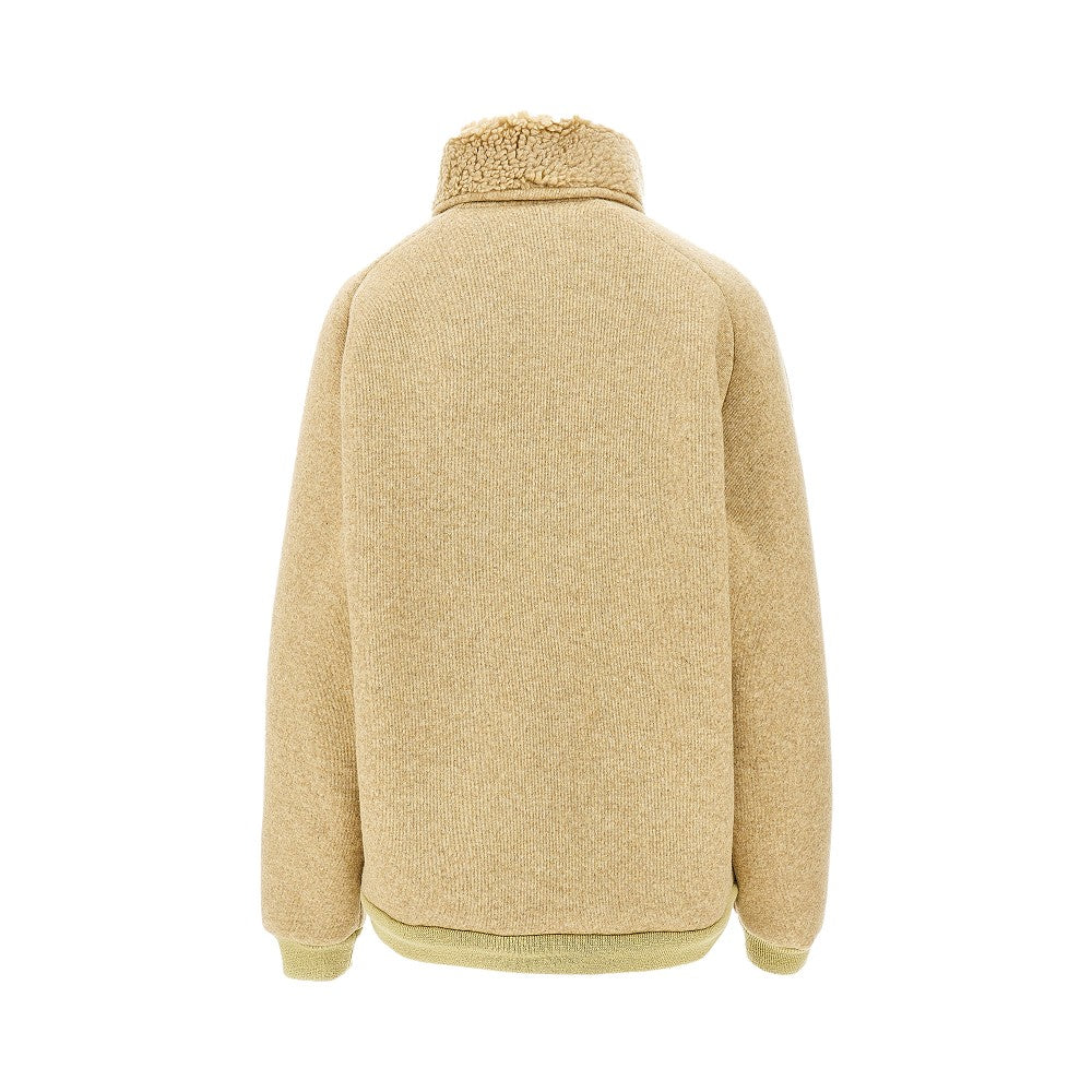 Blouson full-zip in pile