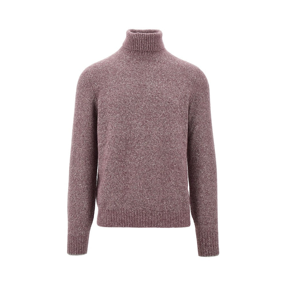 Alpaca-blend turtleneck sweater