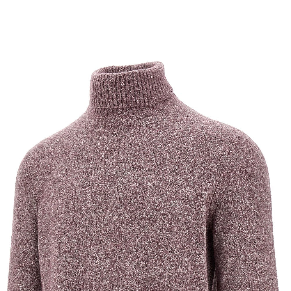 Alpaca-blend turtleneck sweater