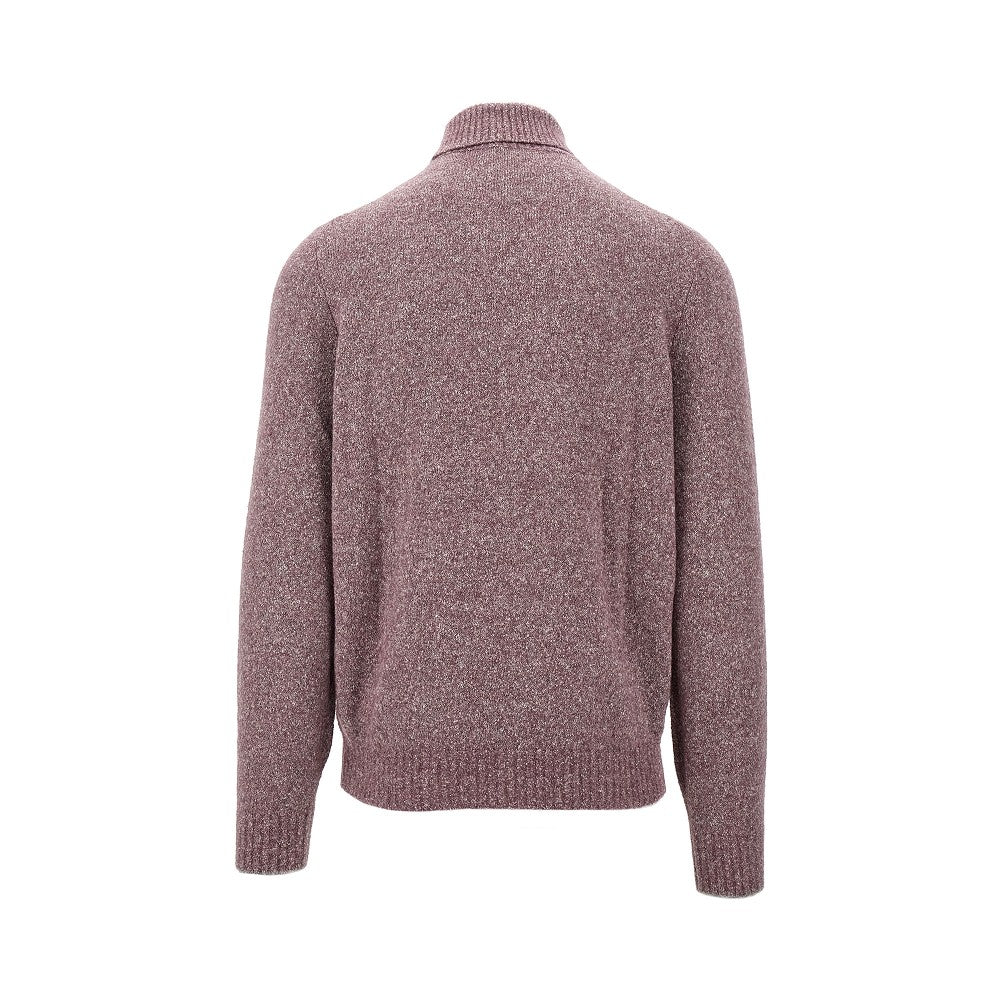 Alpaca-blend turtleneck sweater