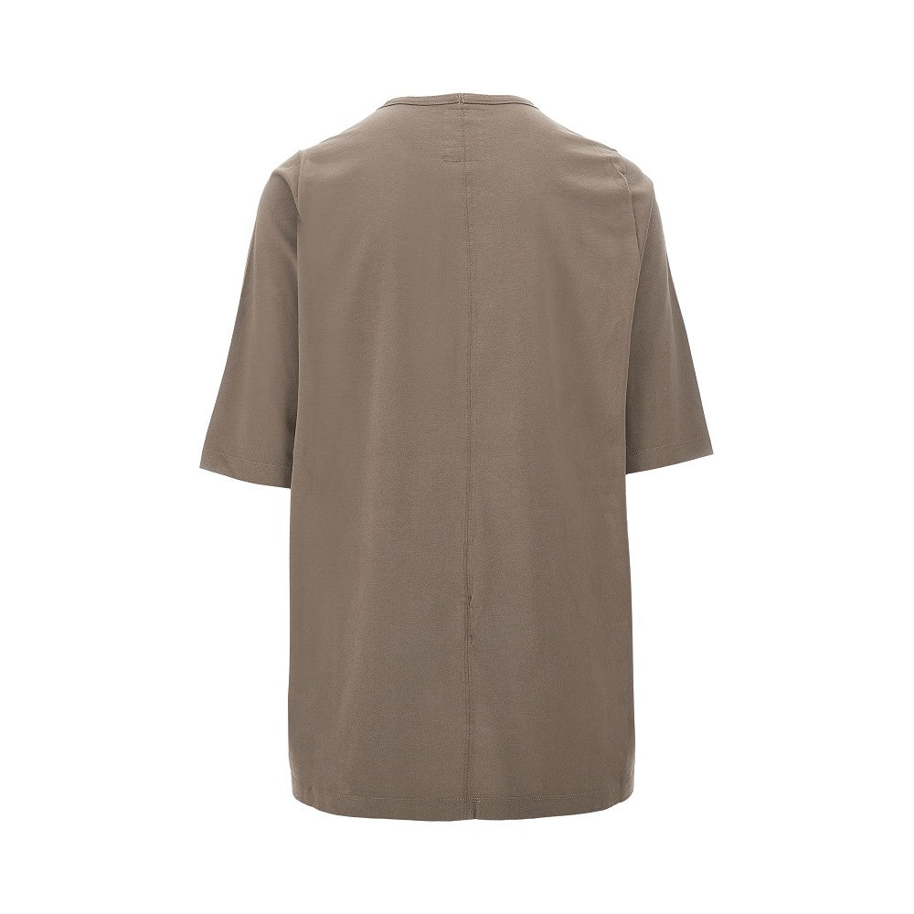 T-shirt oversize con patch logo