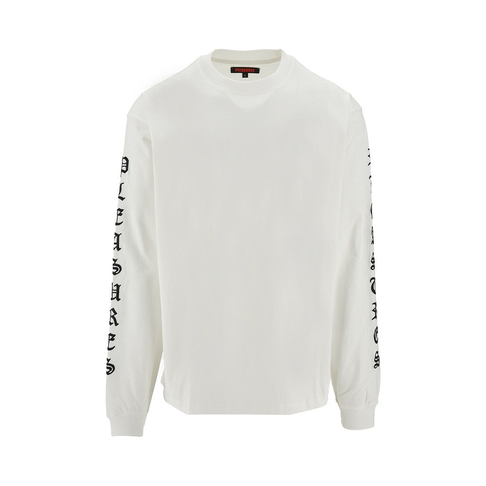 T-shirt con loghi ricamati