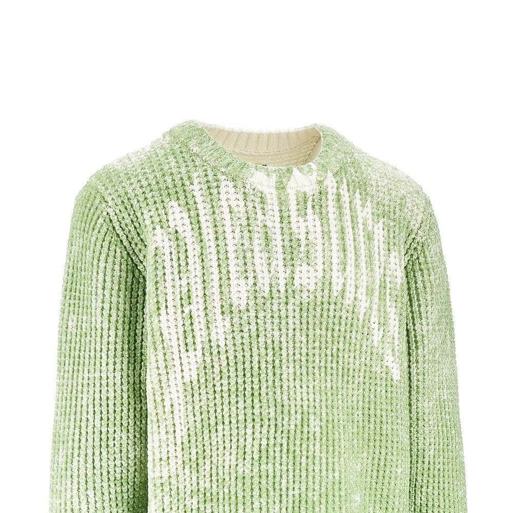 'Acid' cotton sweater