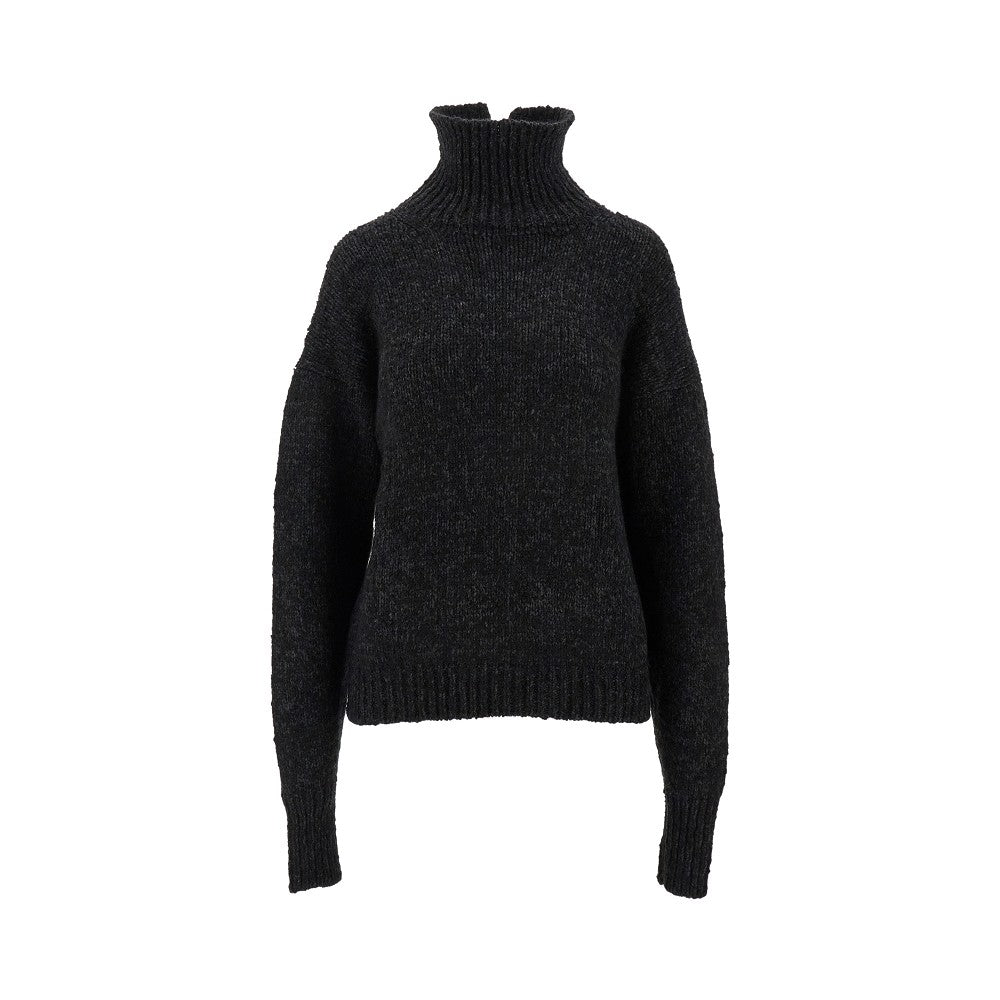 Mélange alpaca-blend sweater