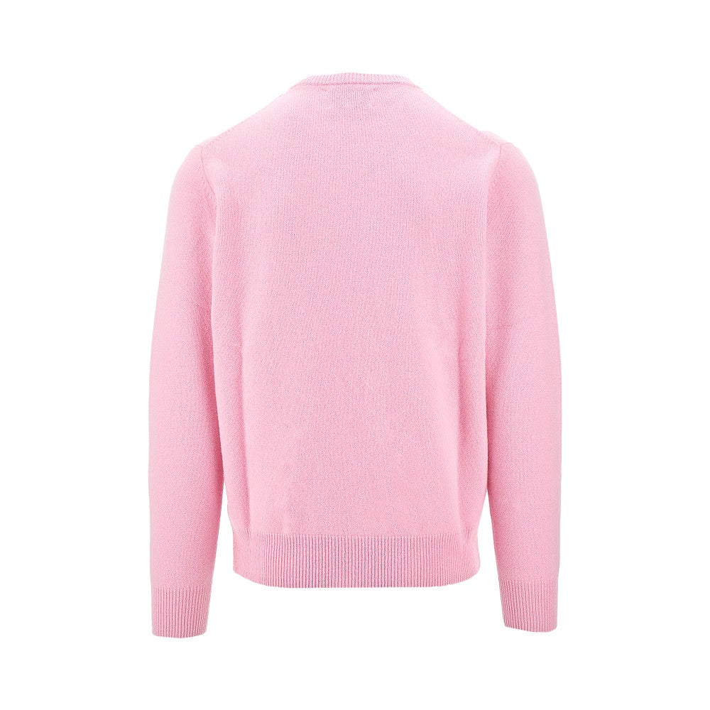 Lambswool crewneck sweater