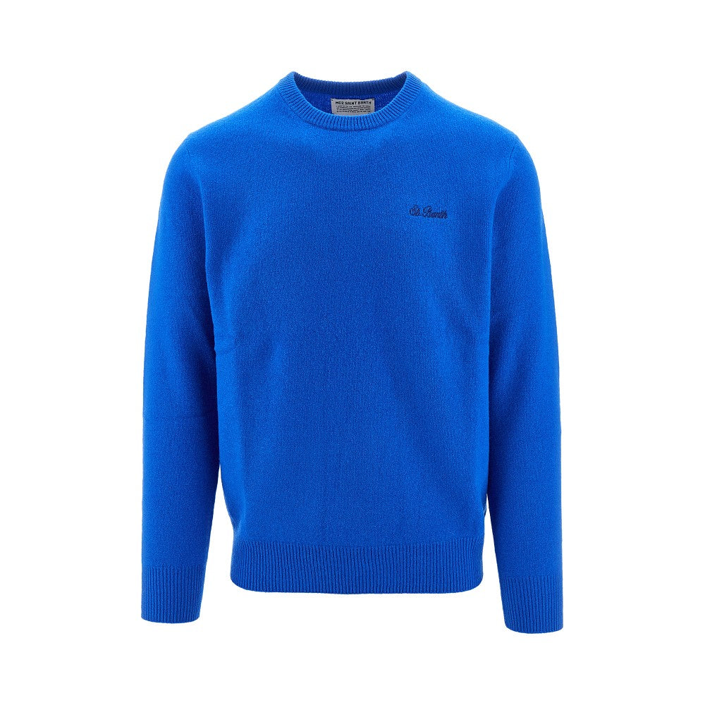 Lambswool crewneck sweater