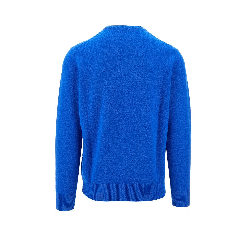 Lambswool crewneck sweater