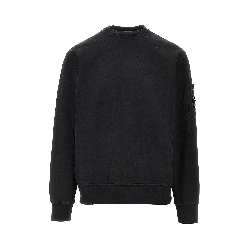 Crewneck sweatshirt with logo detail