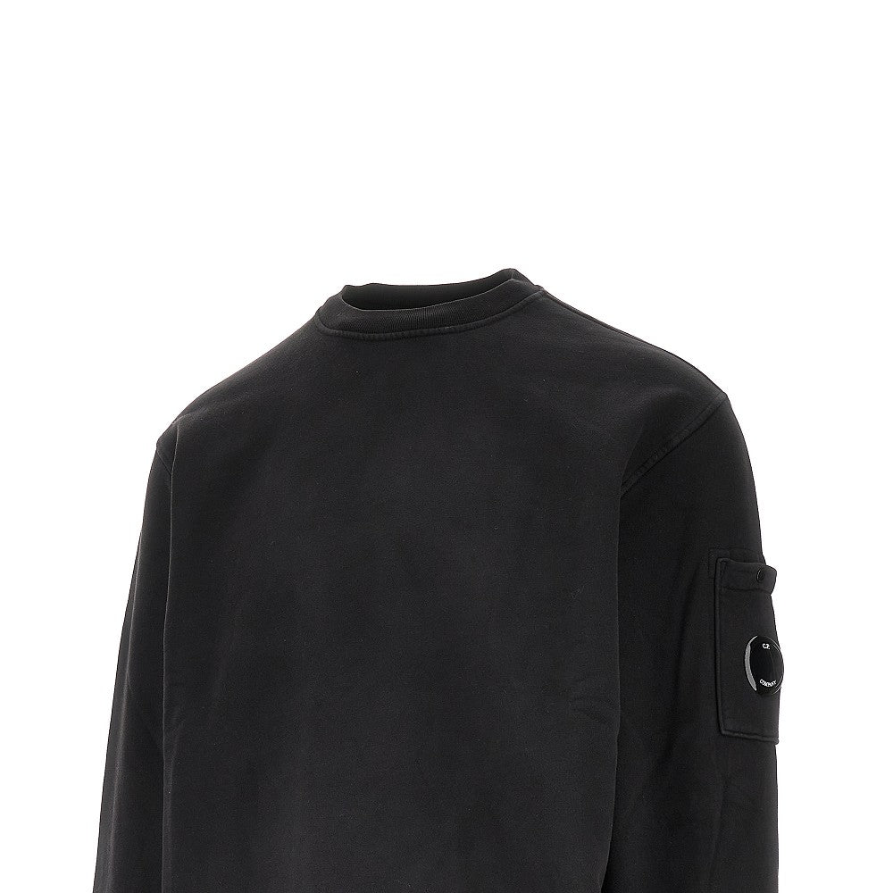 Crewneck sweatshirt with logo detail