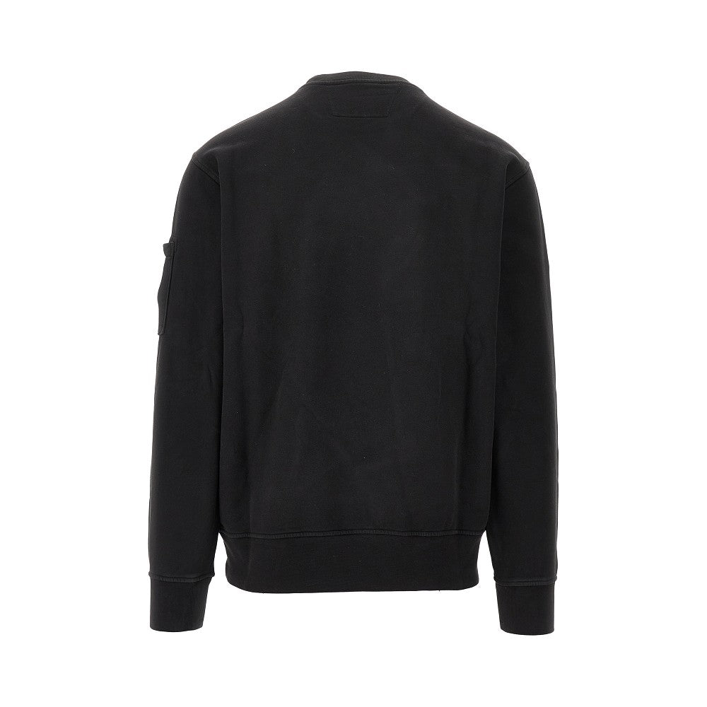 Crewneck sweatshirt with logo detail