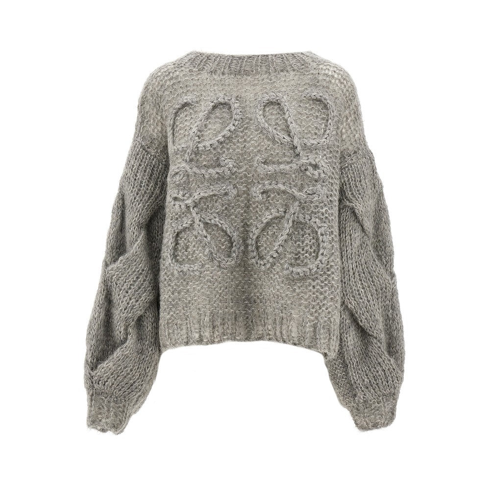 'Anagram' mohair sweater