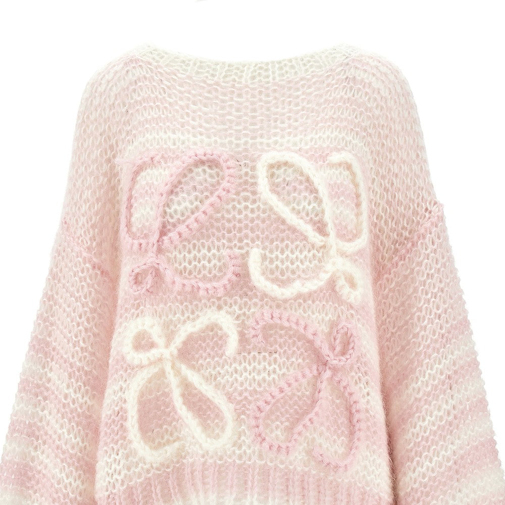 Pullover in misto mohair con Anagram