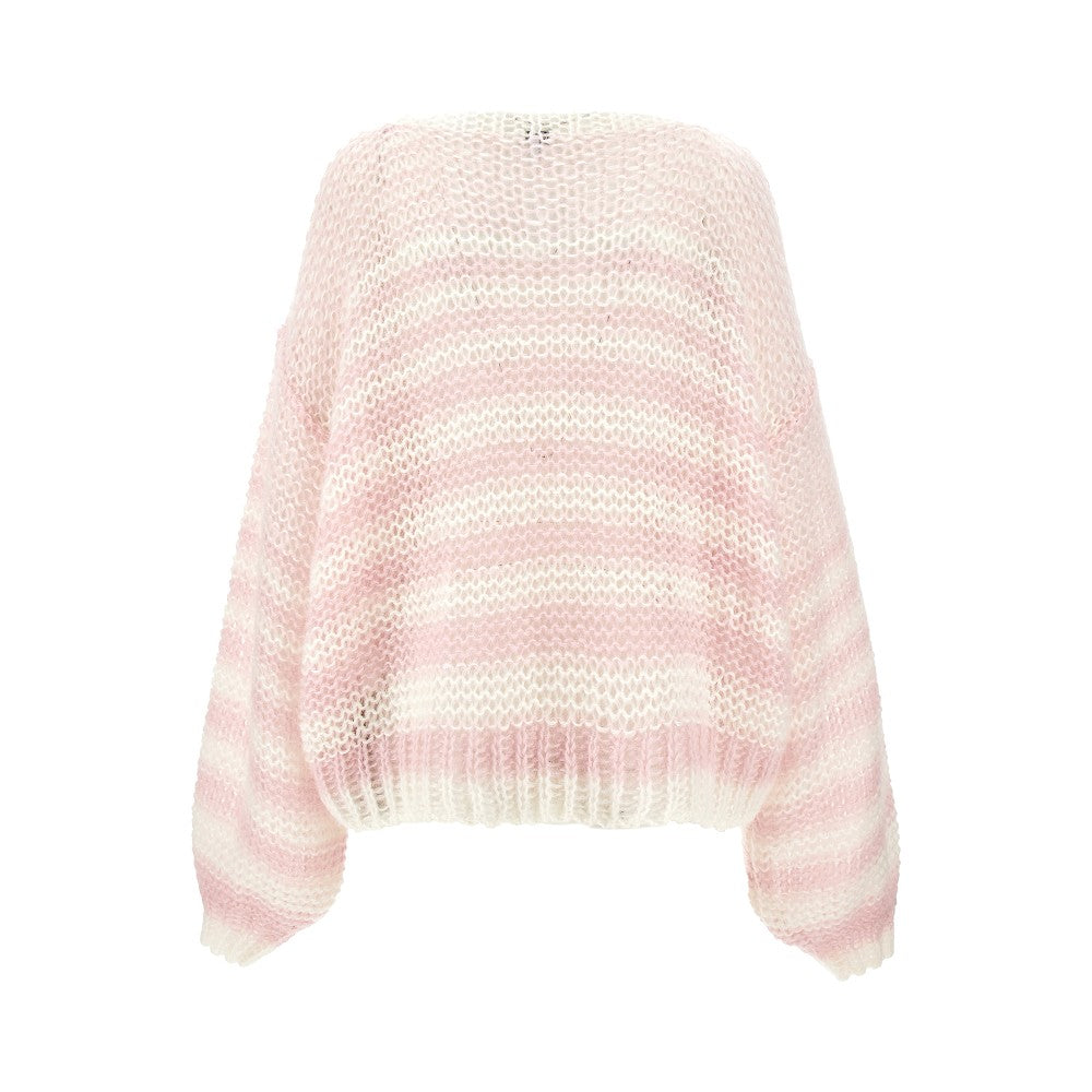 Pullover in misto mohair con Anagram