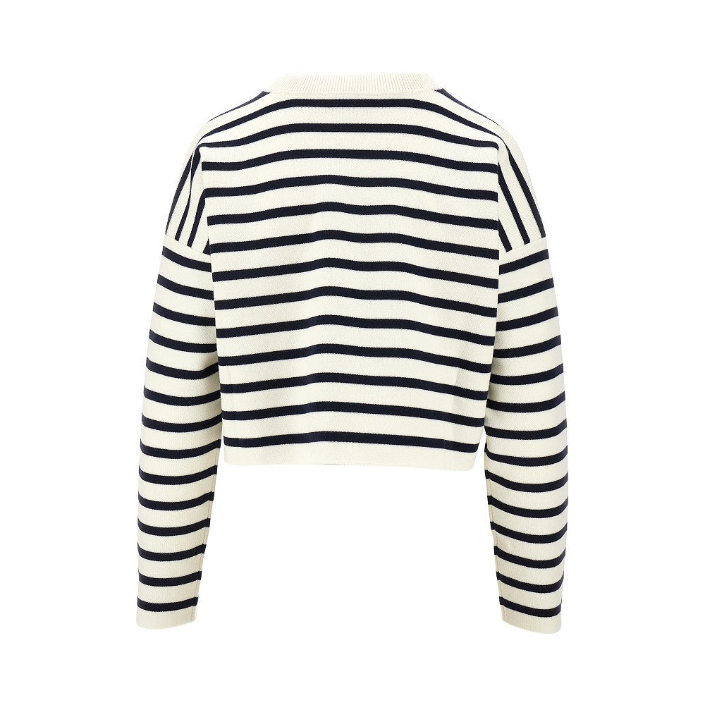 'Anagram' striped wool sweater