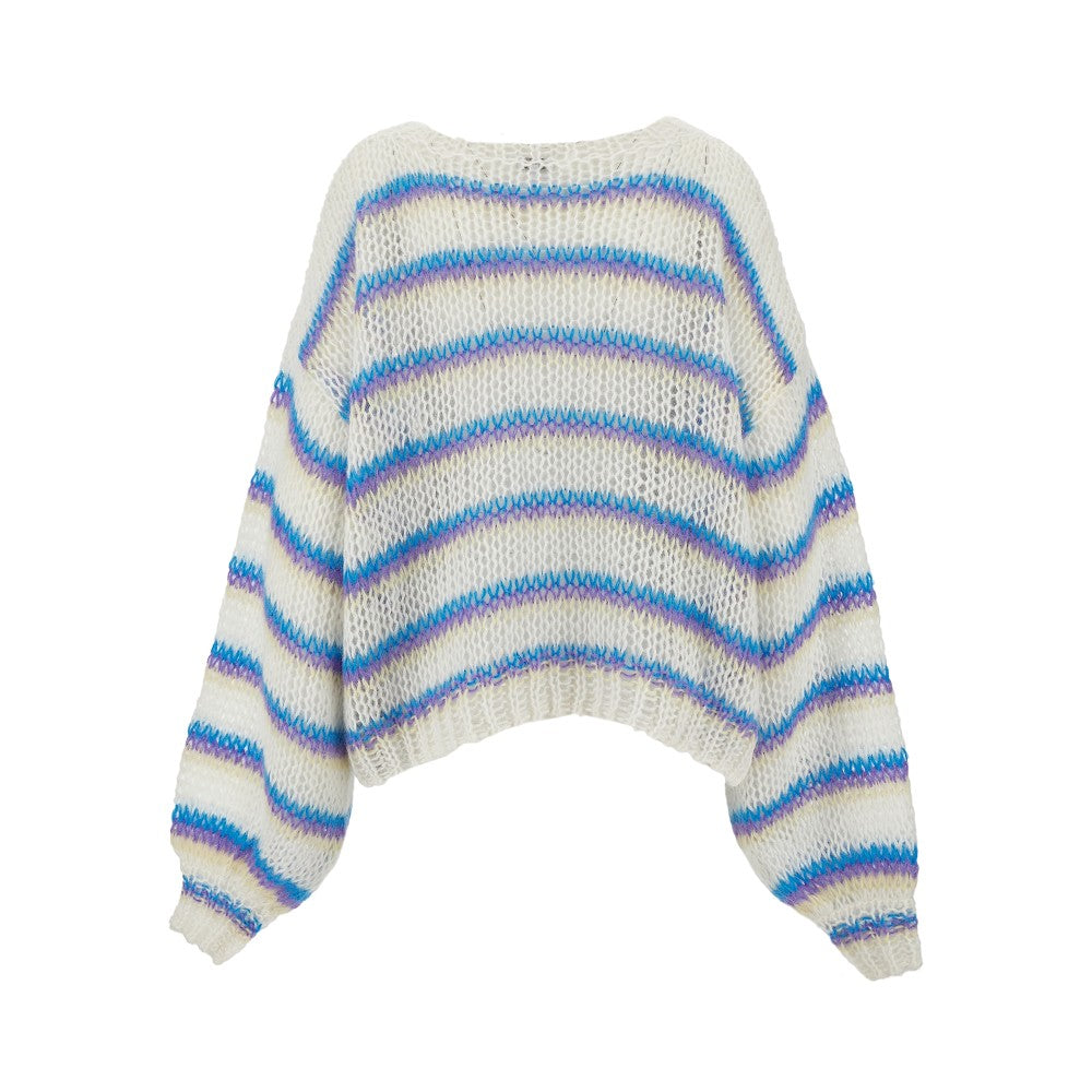 Pullover in misto mohair con Anagram