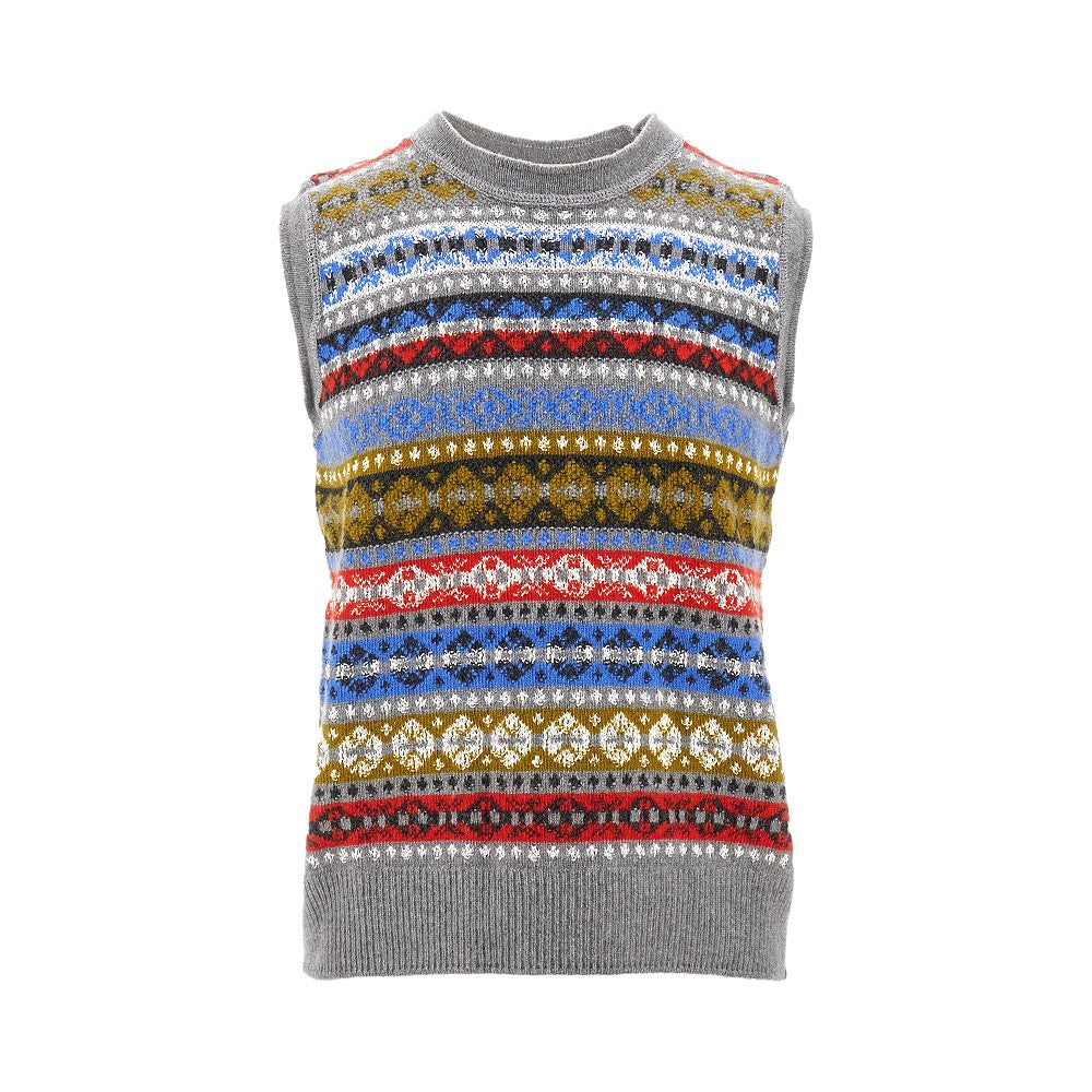 'Astral' knitted vest