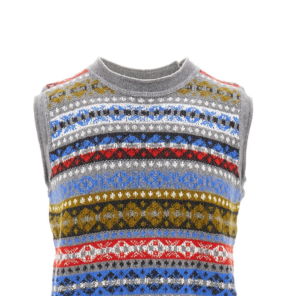 'Astral' knitted vest