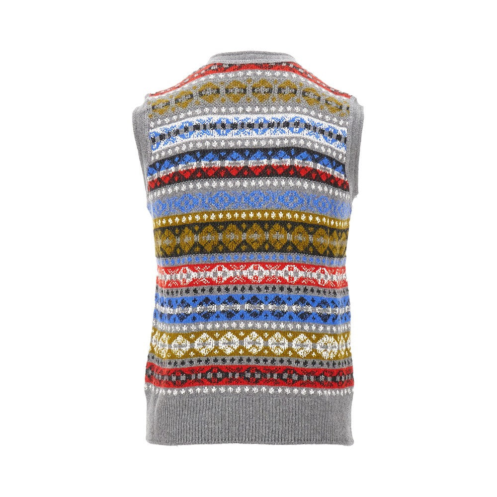'Astral' knitted vest