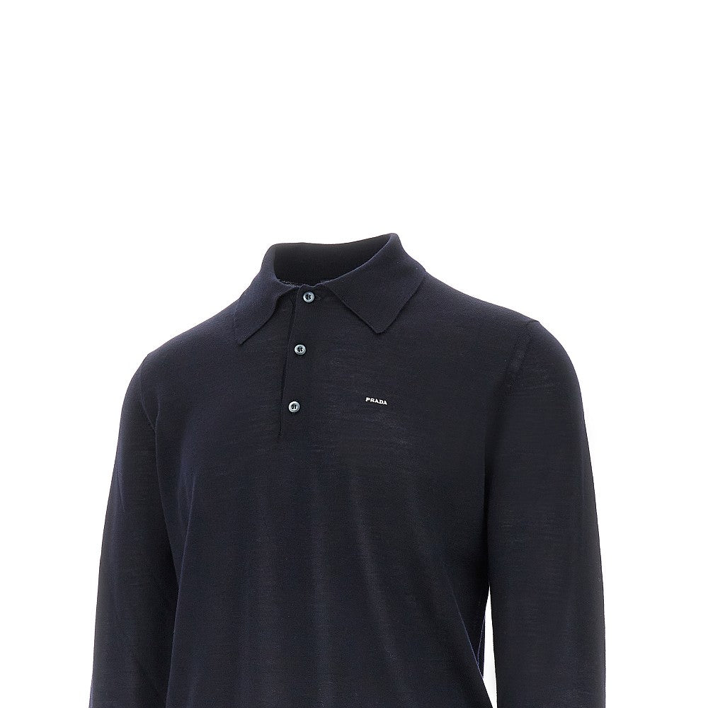 Polo in lana superfine