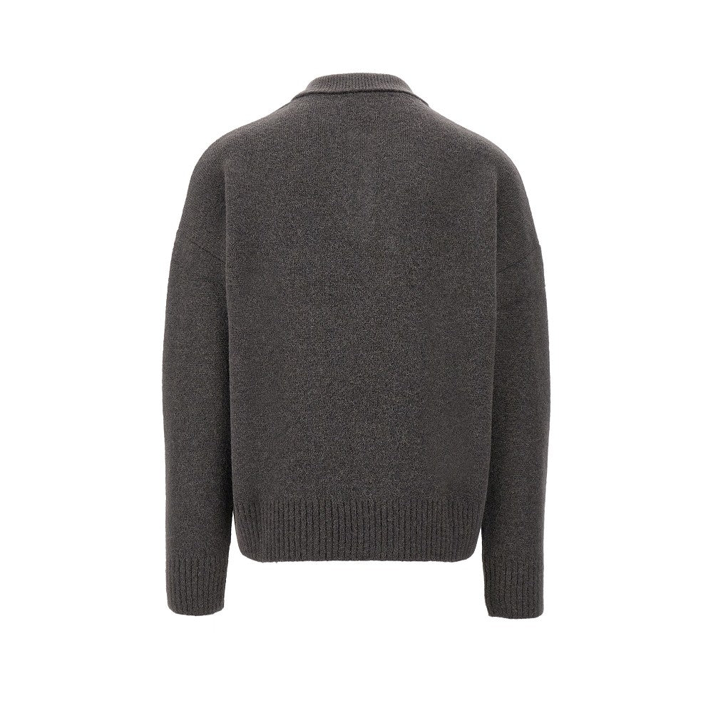 Polo in misto alpaca 'Ami de Coeur'