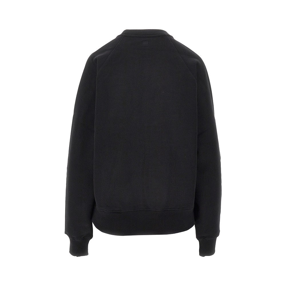 Ami de Coeur patch crewneck sweatshirt
