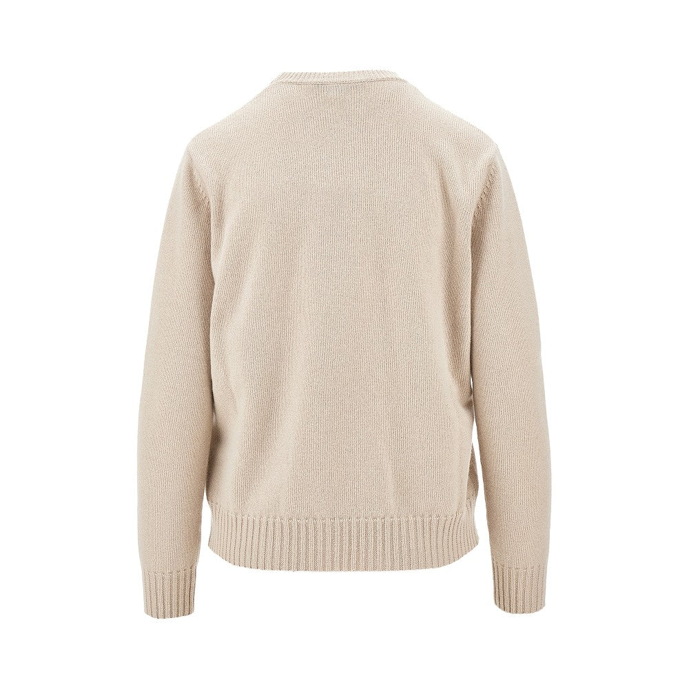 Cashmere crewneck sweater