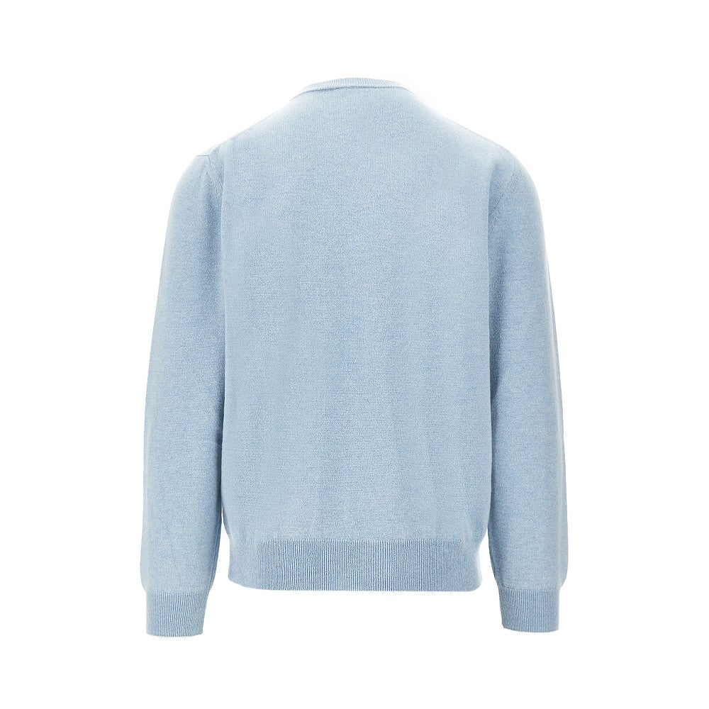 'Botanica' cashmere crewneck sweater