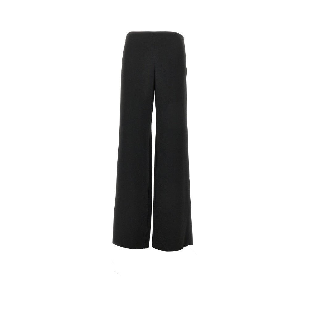 Pantalone palazzo in cady crepe