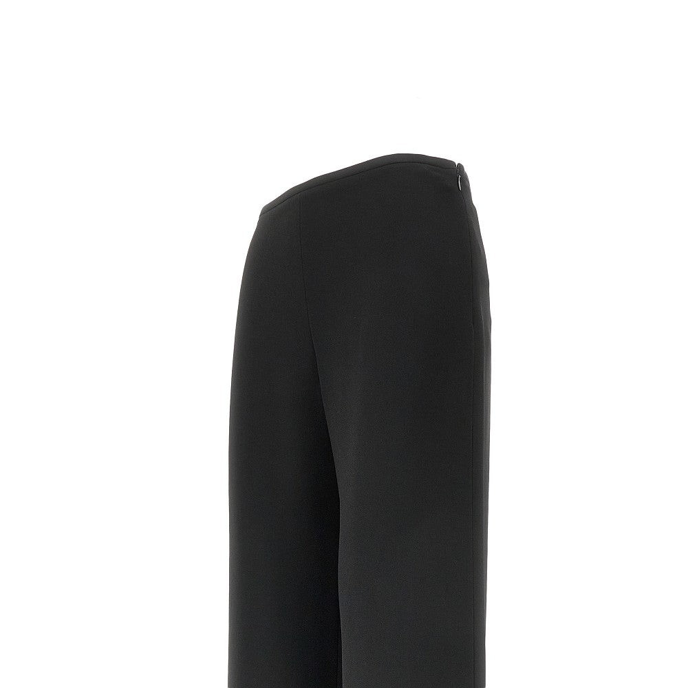 Pantalone palazzo in cady crepe