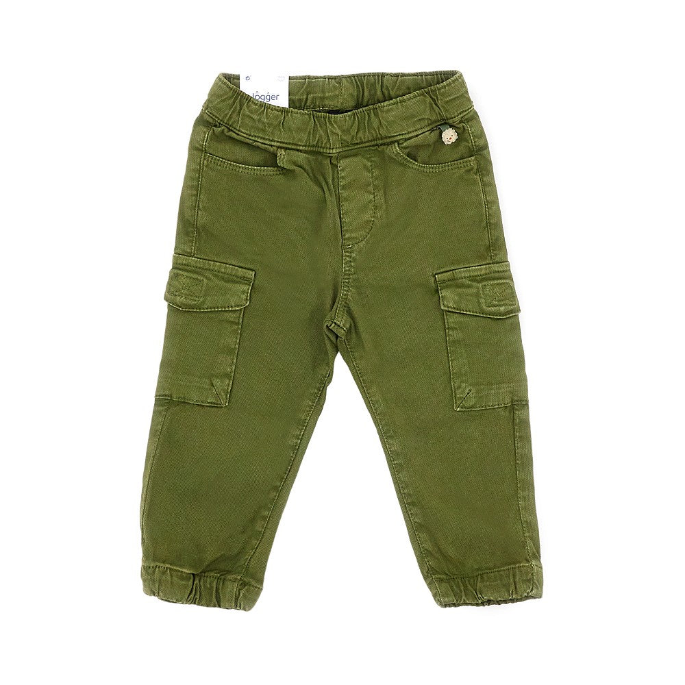 Pantalone cargo in cotone stretch