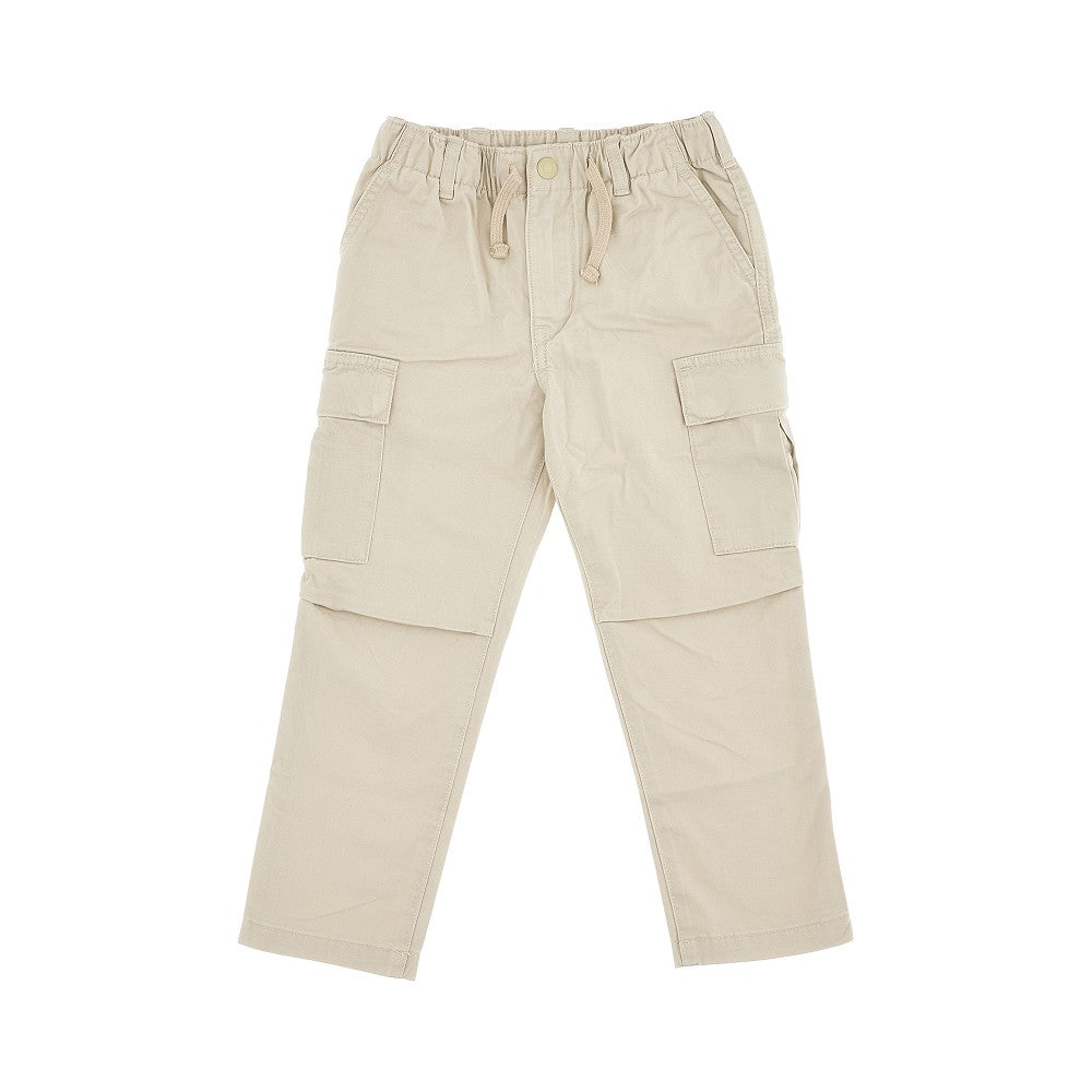 Stretch cotton cargo pants