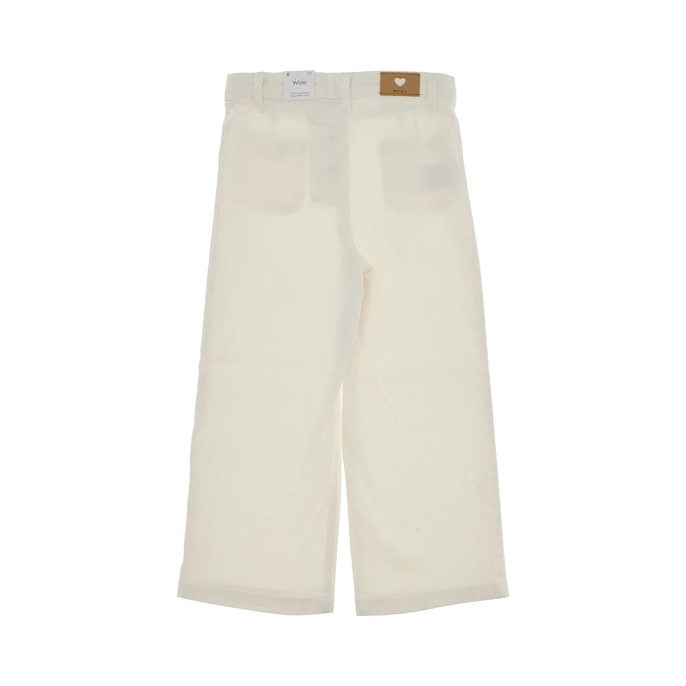 Pantalone a gamba ampia Better Cotton