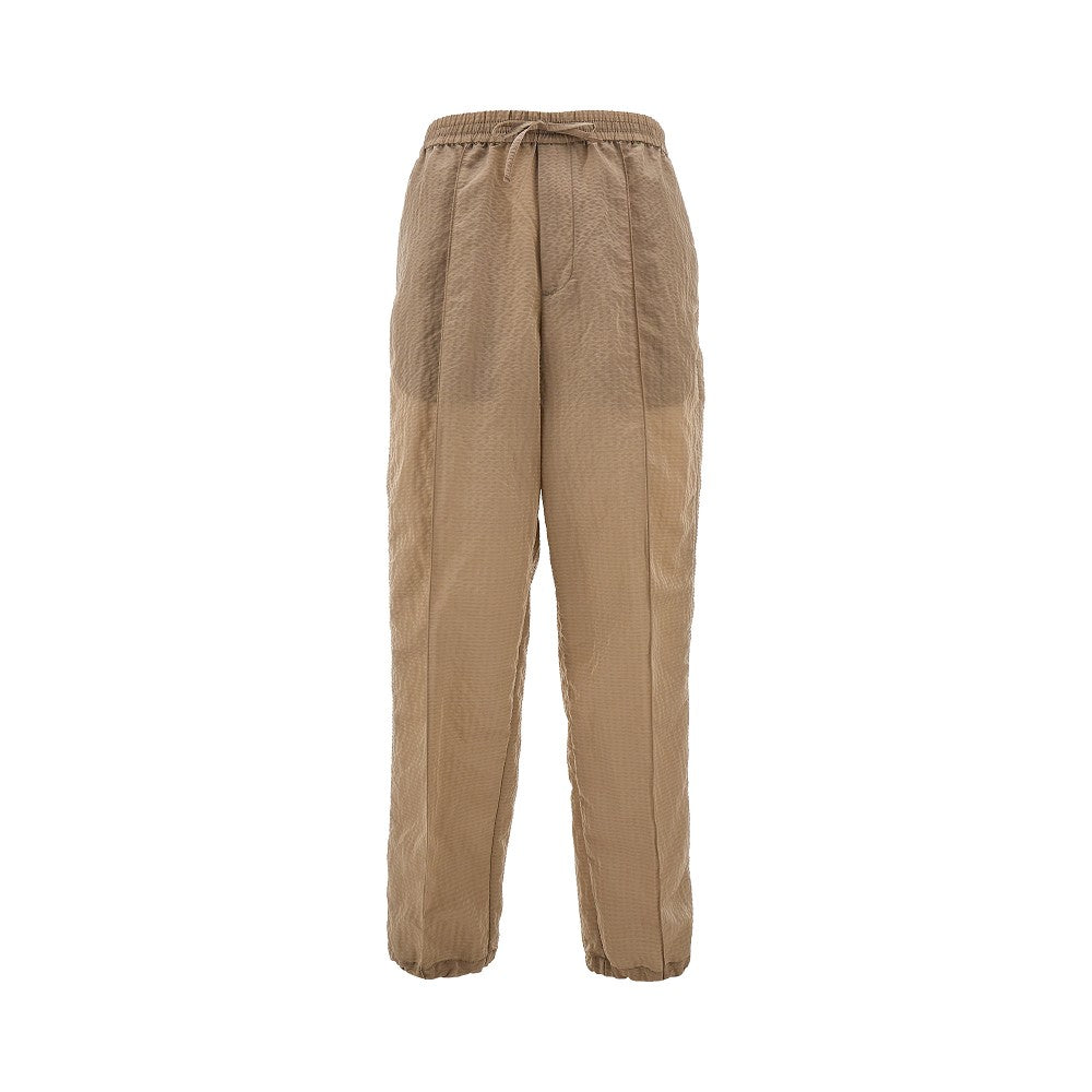 Pantalone in seersucker tecnico