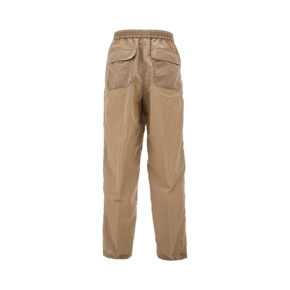 Pantalone in seersucker tecnico