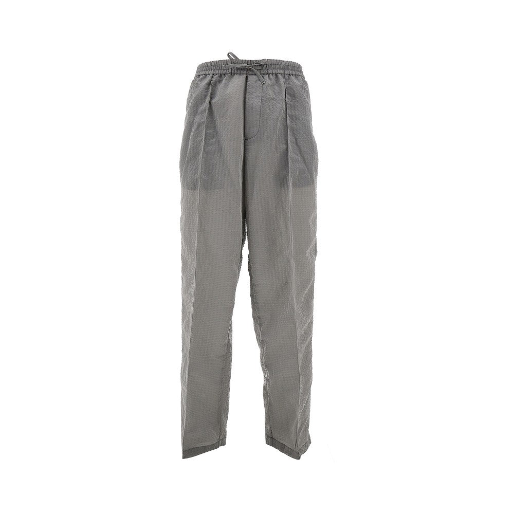 Pantalone in seersucker tecnico