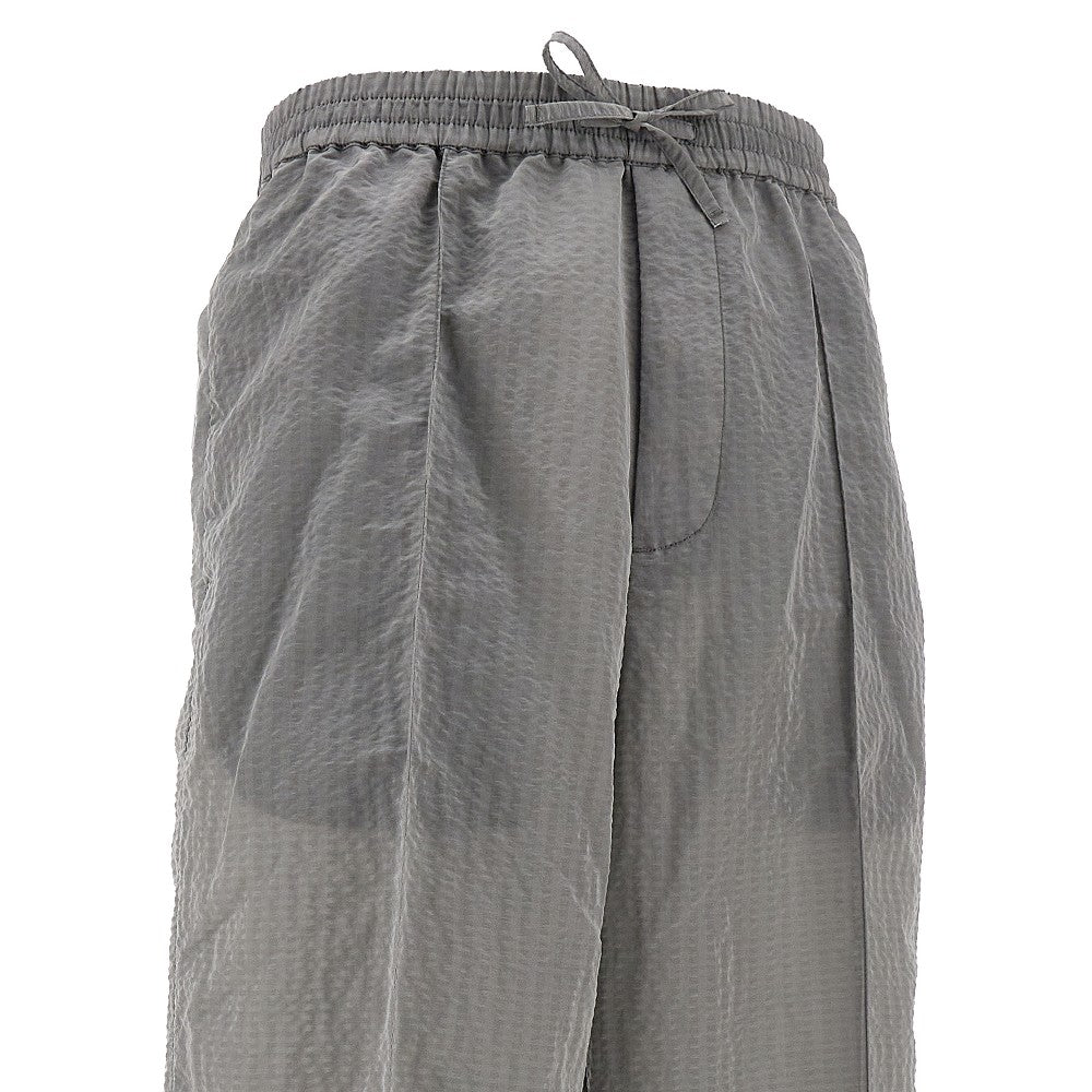 Pantalone in seersucker tecnico