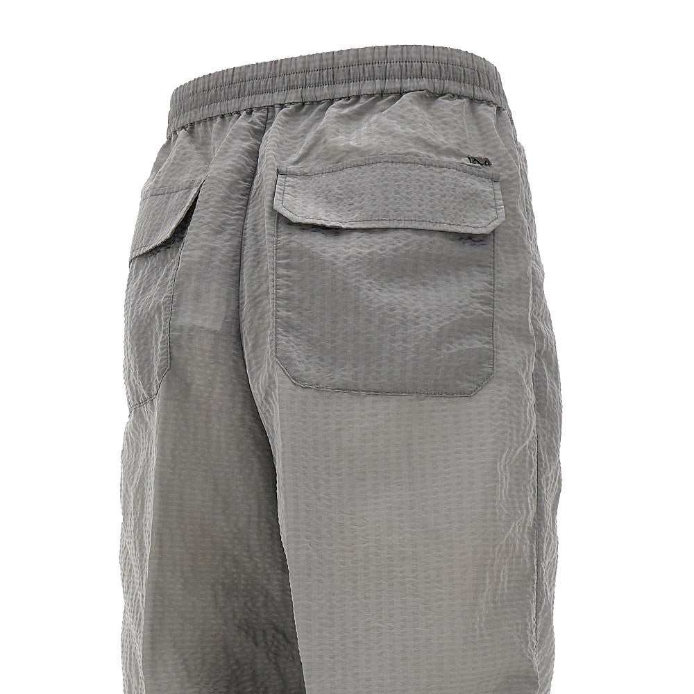 Pantalone in seersucker tecnico