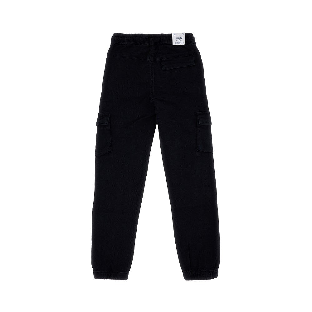 Stretch cotton cargo pants