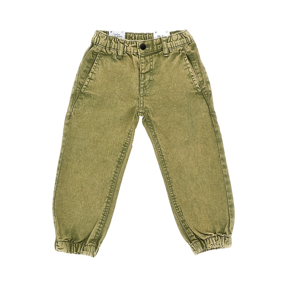 Pantalone Skater Fit in cotone stretch
